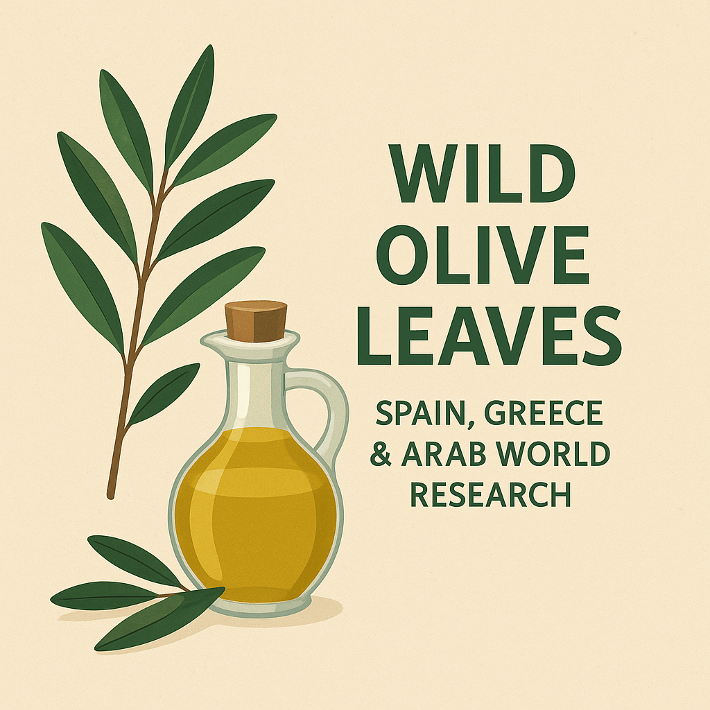 Wild Olive Leaves – Spain, Greece & Arab World Research