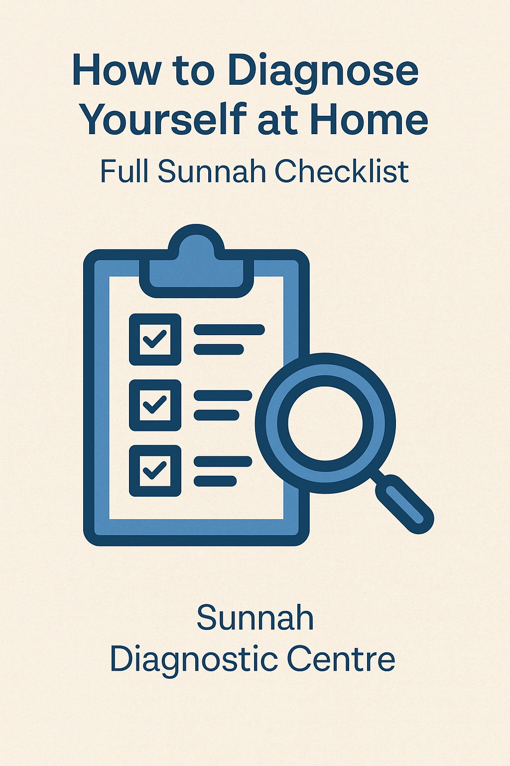 How to Diagnose Yourself at Home (Full Sunnah Checklist)