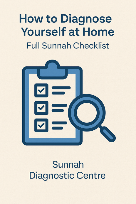 How to Diagnose Yourself at Home (Full Sunnah Checklist)