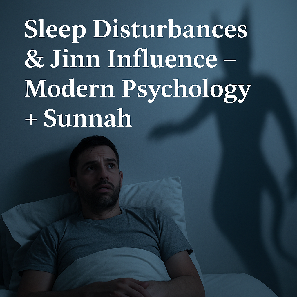 Sleep Disturbances & Jinn Influence – Modern Psychology + Sunnah  By Sunnah Diagnostic Centre