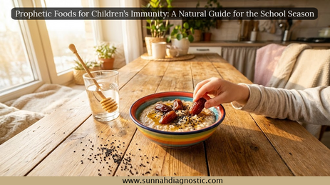 Prophetic Foods for Children’s Immunity: A Natural Guide for the School Season