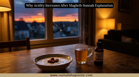 Why Acidity Increases After Maghrib: The Sunnah Explanation
