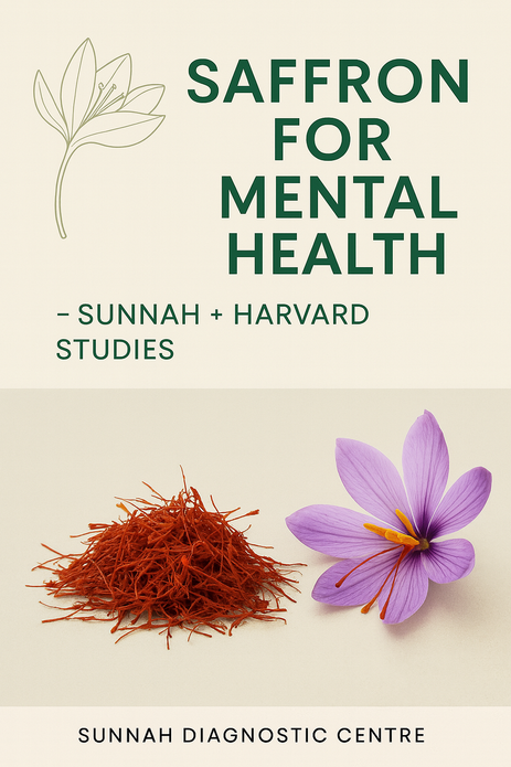 Saffron for Mental Health – Sunnah + Harvard Studies  By Sunnah Diagnostic Centre
